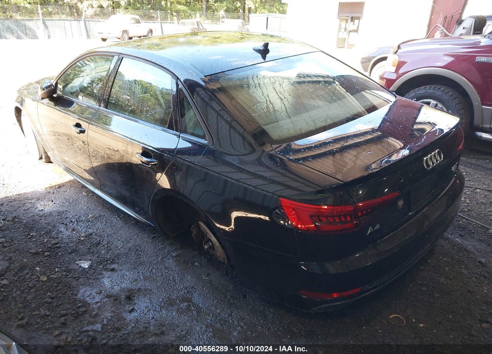 2017 AUDI A4 2.0T SEASON OF  ULTRA PREMIUM VIN: WAUKMAF48HN050928