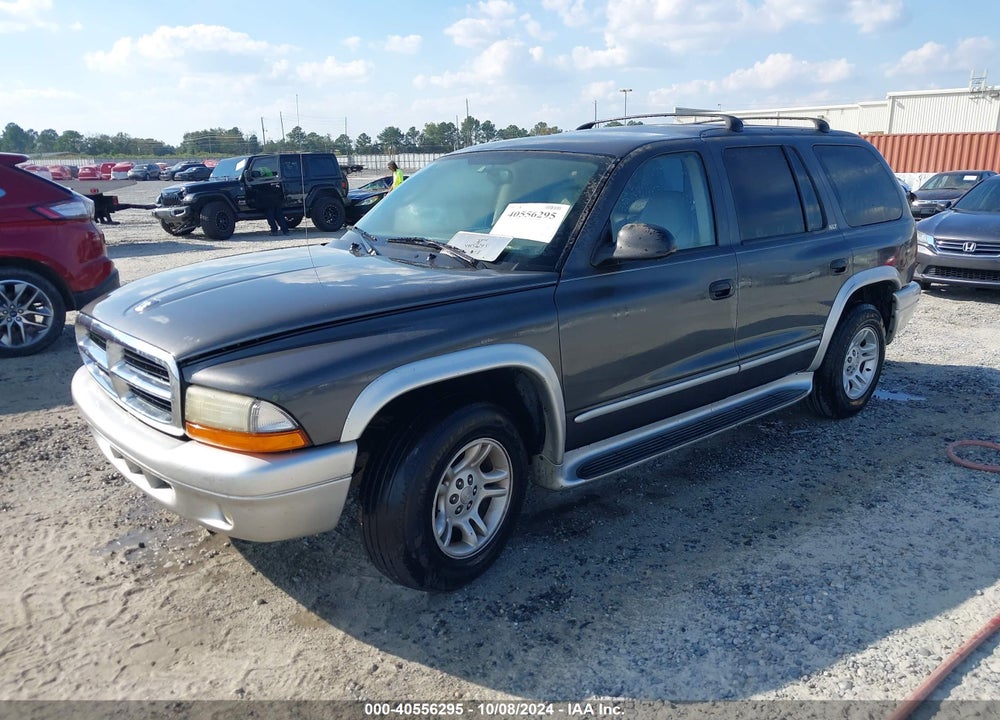 2002 DODGE DURANGO SLT PLUS VIN: 1B4HR58N92F132399