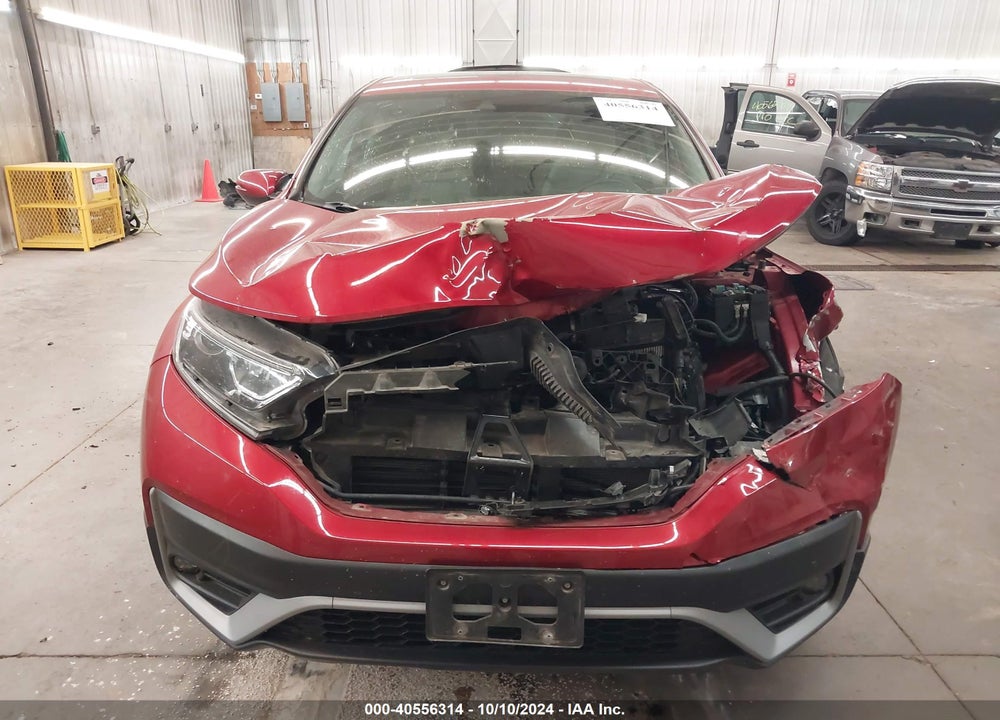 2022 HONDA CR-V AWD EX VIN: 2HKRW2H52NH606623
