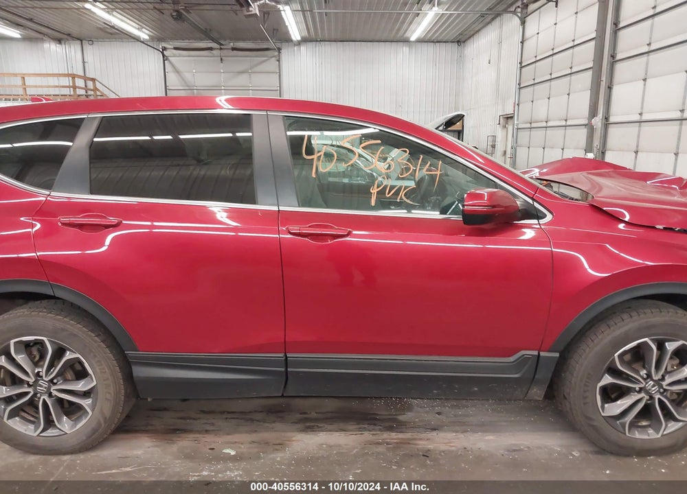 2022 HONDA CR-V AWD EX VIN: 2HKRW2H52NH606623