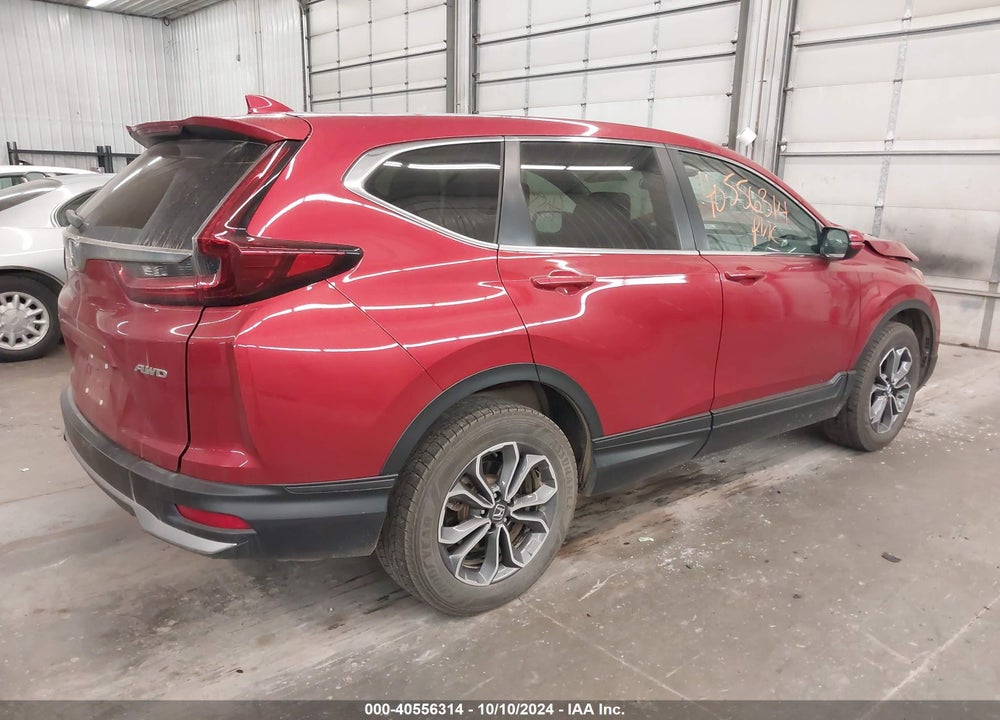 2022 HONDA CR-V AWD EX VIN: 2HKRW2H52NH606623