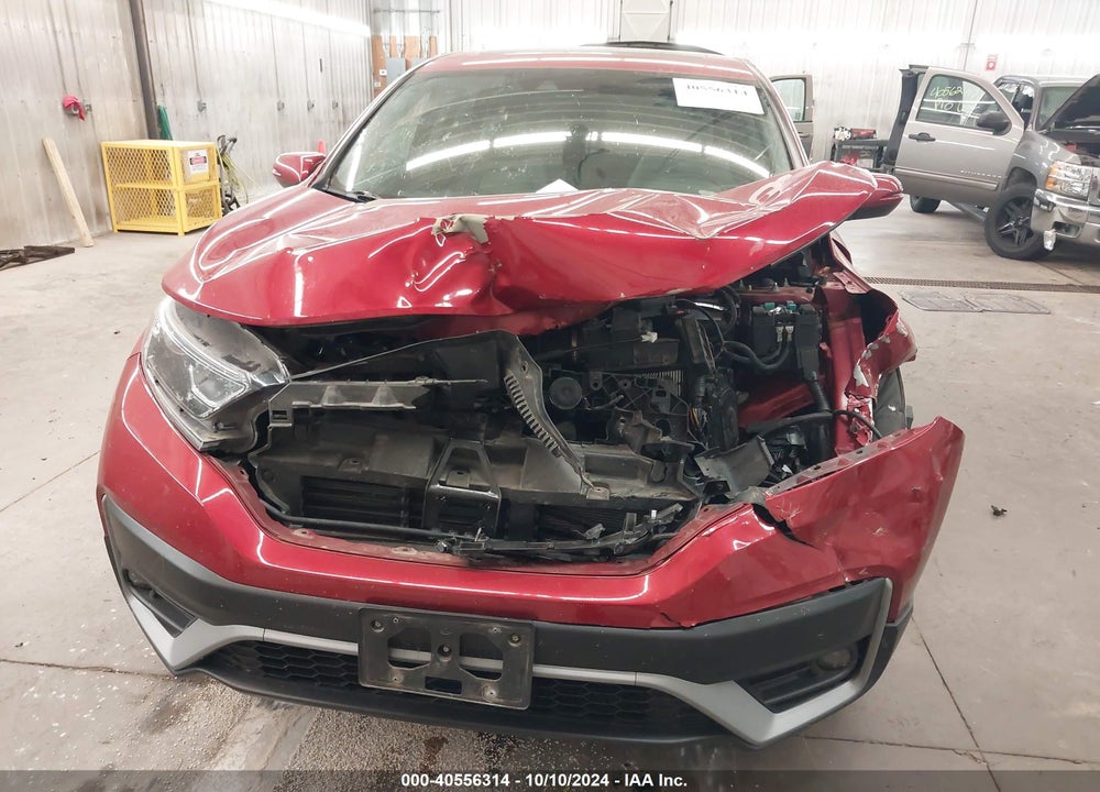 2022 HONDA CR-V AWD EX VIN: 2HKRW2H52NH606623