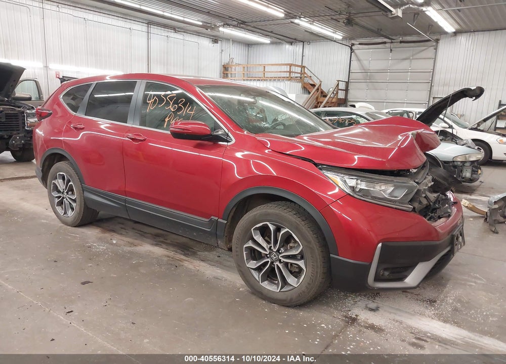 2022 HONDA CR-V AWD EX VIN: 2HKRW2H52NH606623