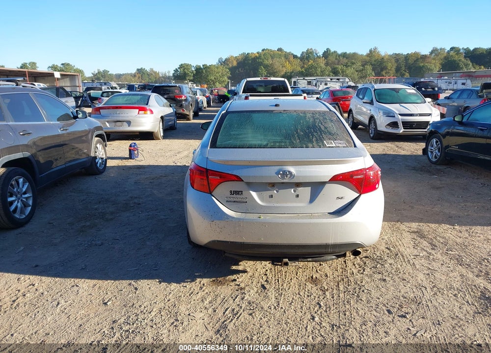 2017 TOYOTA COROLLA VIN: 5YFBURHE8HP587809