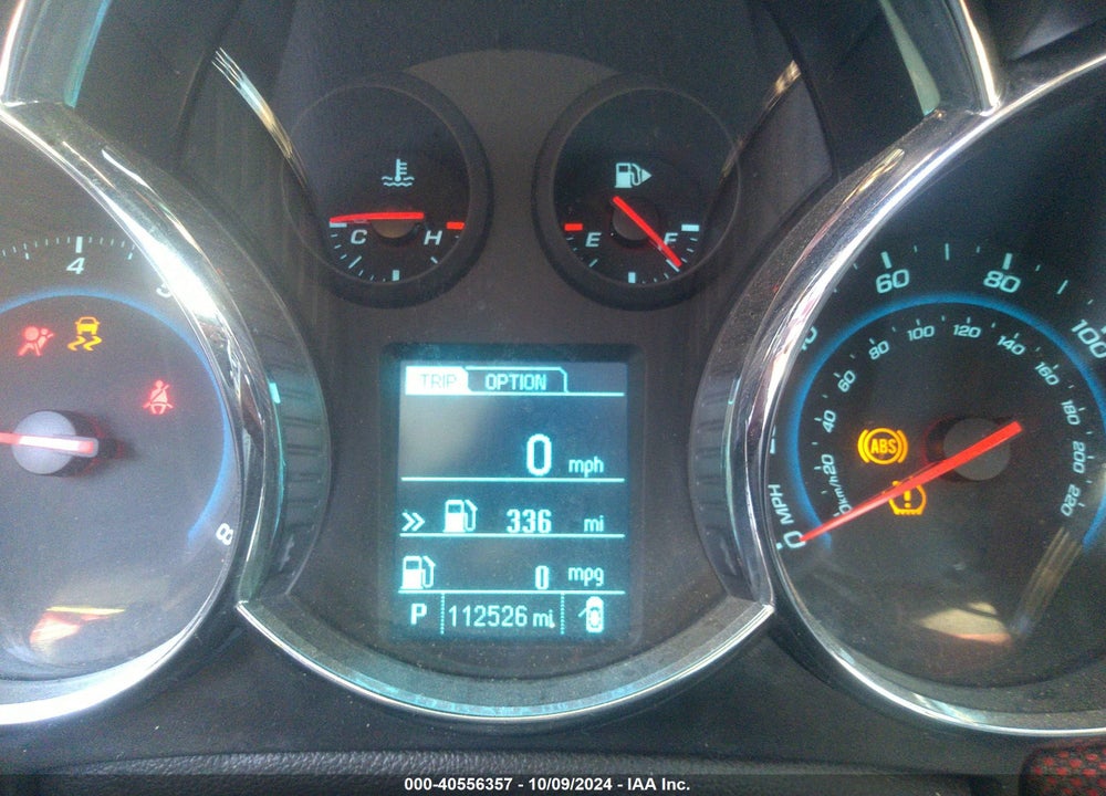 2014 CHEVROLET CRUZE 1LT AUTO VIN: 1G1PC5SBXE7309080
