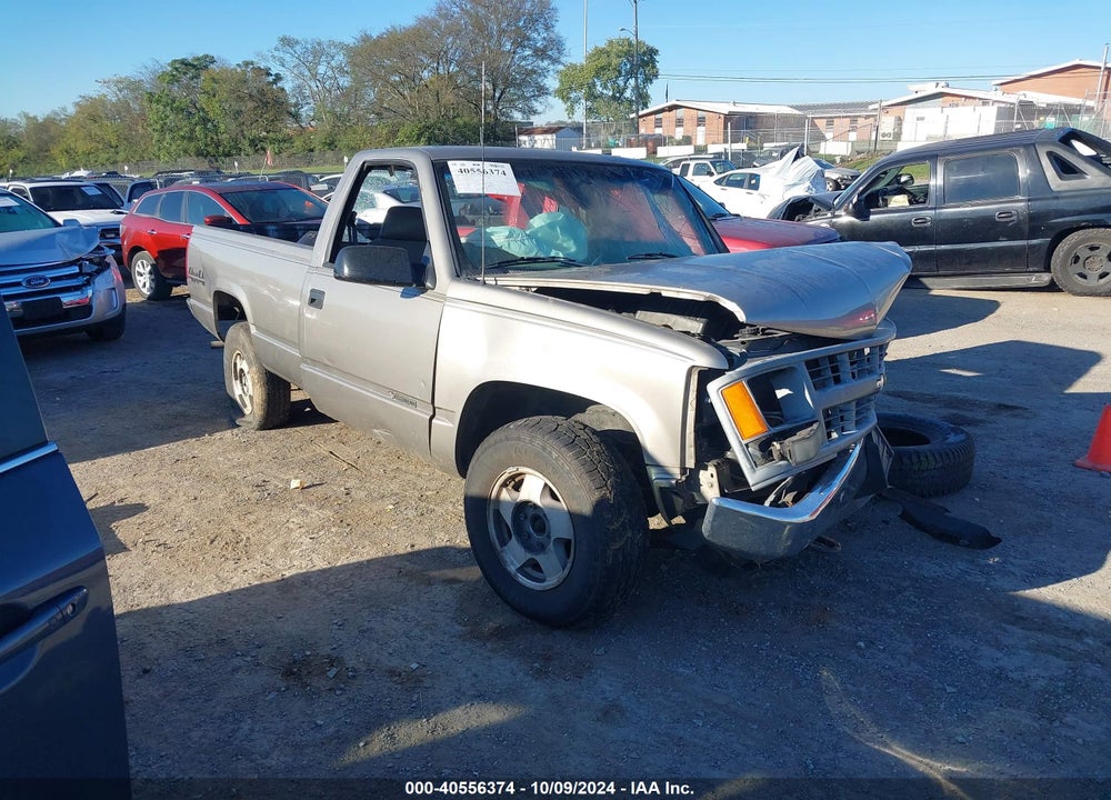 1998 CHEVROLET K1500 FLEETSIDE W/T VIN: 1GCEK14W0WZ204354