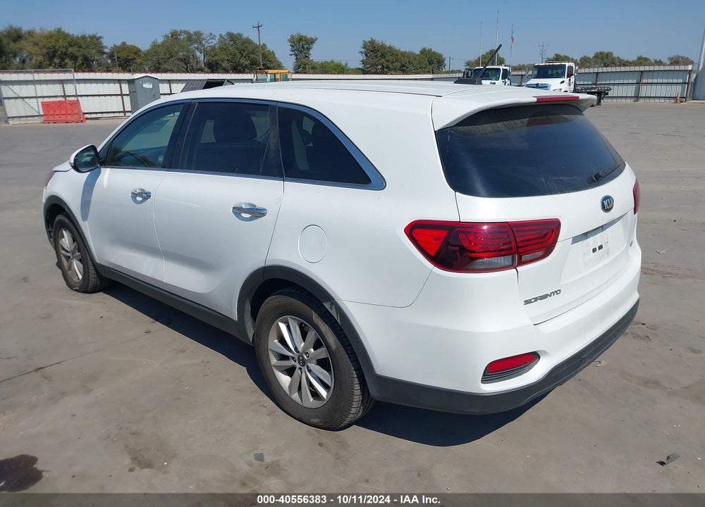 2019 KIA SORENTO 2.4L LX VIN: 5XYPG4A37KG560413