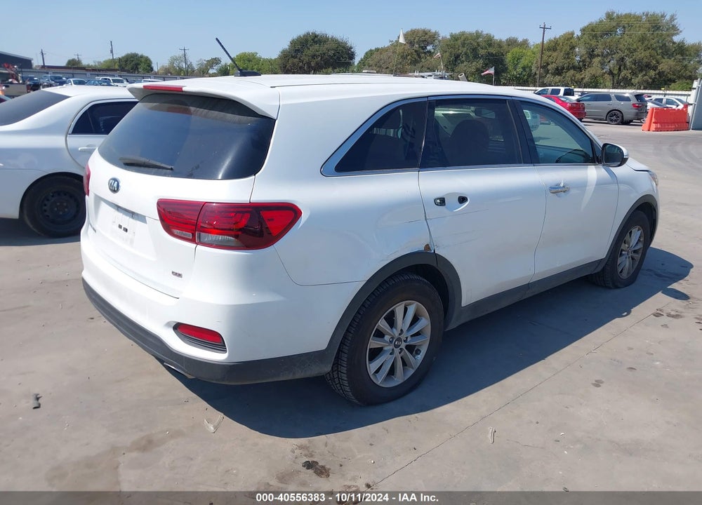2019 KIA SORENTO 2.4L LX VIN: 5XYPG4A37KG560413