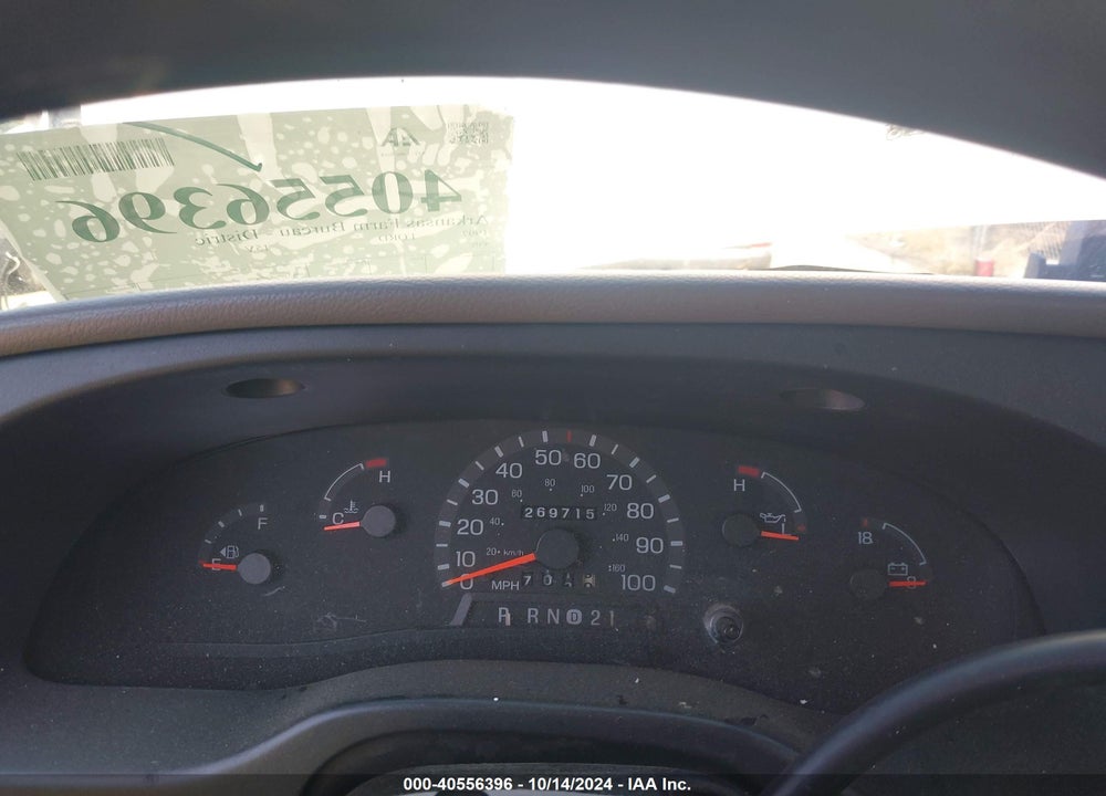 1997 FORD E-150 STANDARD VIN: 1FTEE1427VHB69109