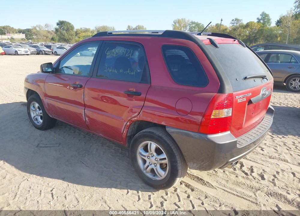 2006 KIA SPORTAGE EX V6/LX V6 VIN: KNDJF723867262187