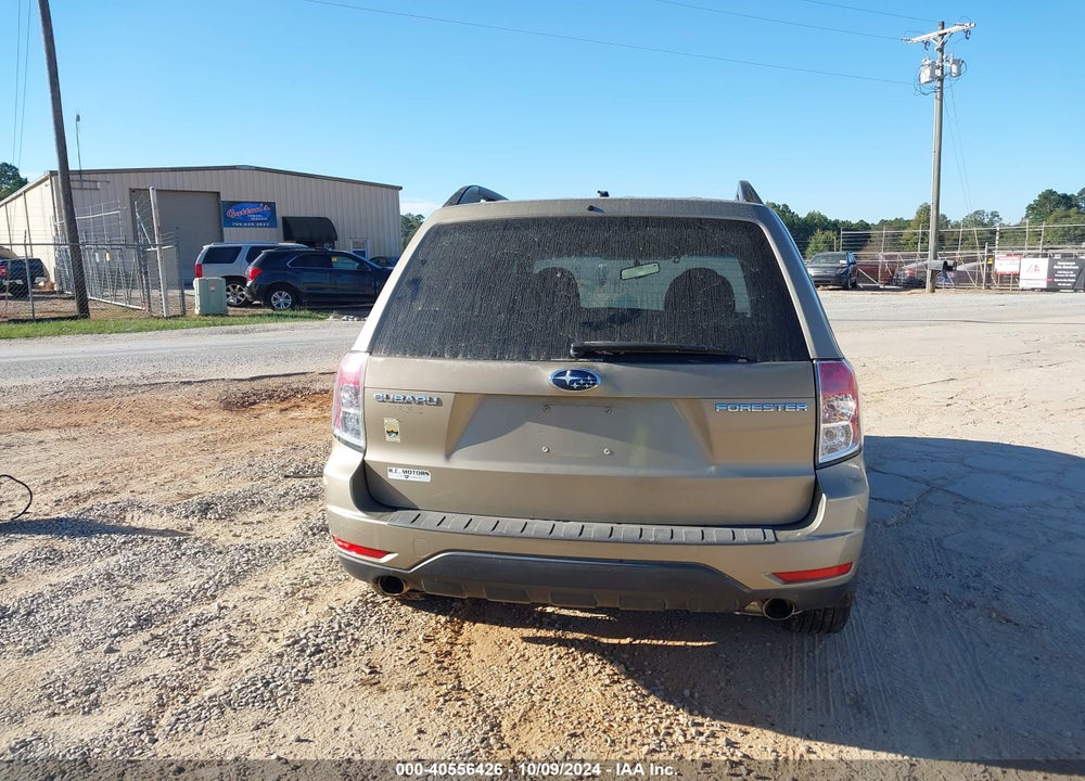 2009 SUBARU FORESTER 2.5X VIN: JF2SH63619H783107
