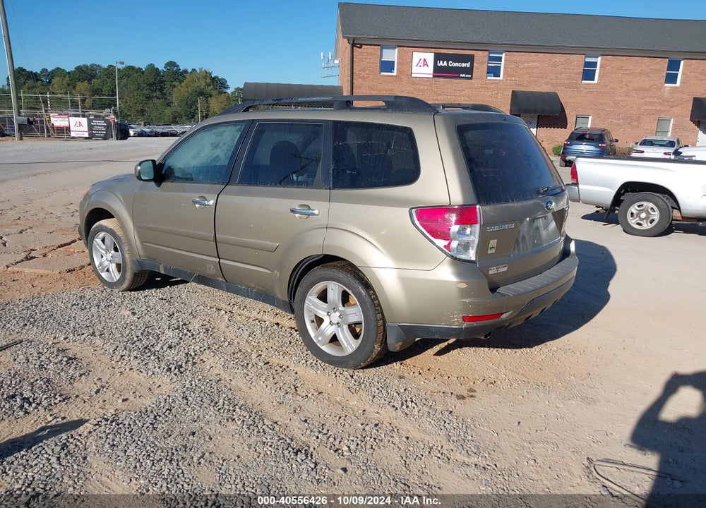 2009 SUBARU FORESTER 2.5X VIN: JF2SH63619H783107