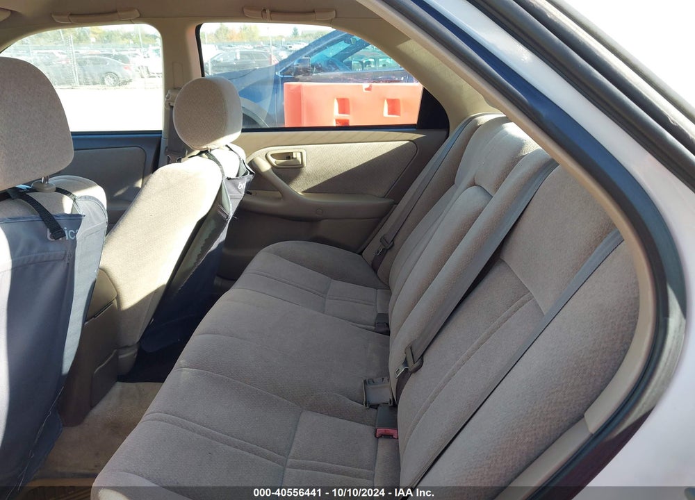 2001 TOYOTA CAMRY LE V6 VIN: 4T1BF22K61U968904
