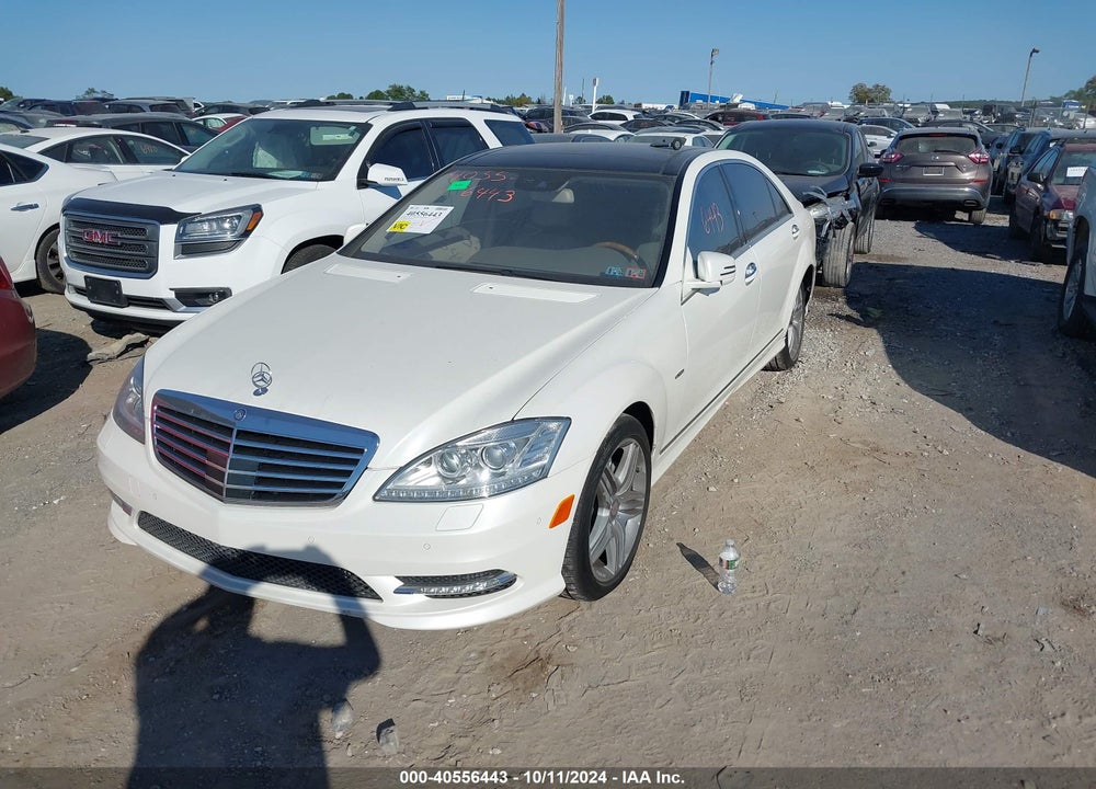 2012 MERCEDES-BENZ S 550 4MATIC VIN: WDDNG9EB7CA438860
