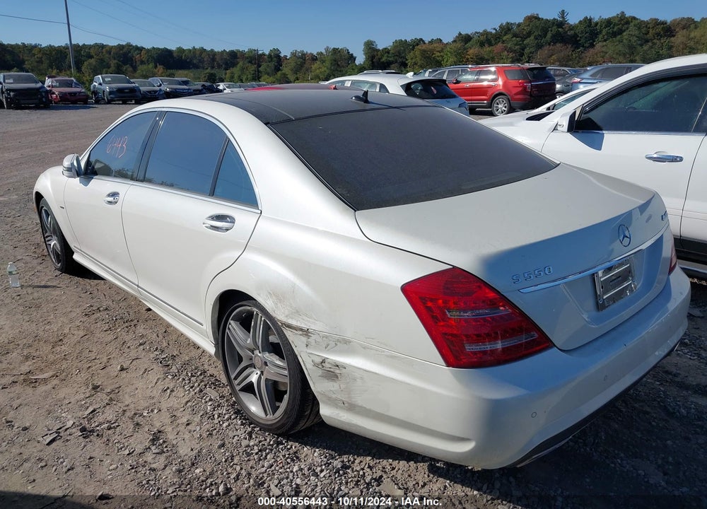 2012 MERCEDES-BENZ S 550 4MATIC VIN: WDDNG9EB7CA438860