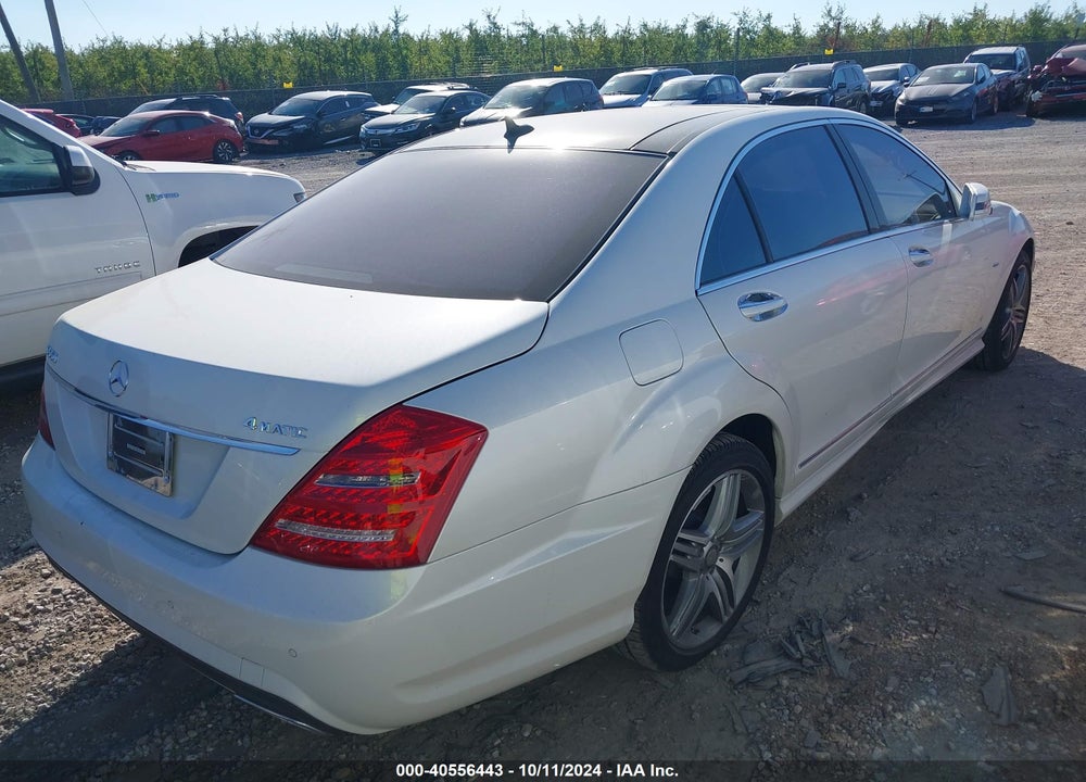 2012 MERCEDES-BENZ S 550 4MATIC VIN: WDDNG9EB7CA438860