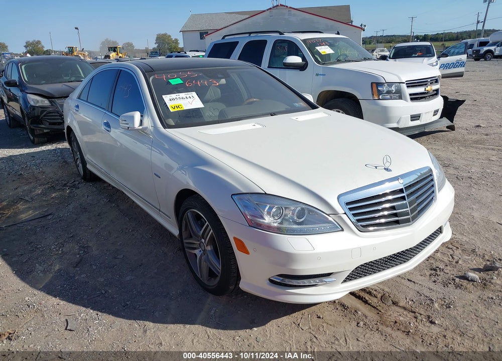 2012 MERCEDES-BENZ S 550 4MATIC VIN: WDDNG9EB7CA438860