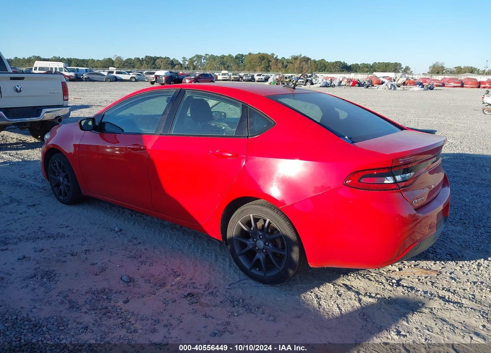 2016 DODGE DART SE VIN: 1C3CDFAA1GD767388