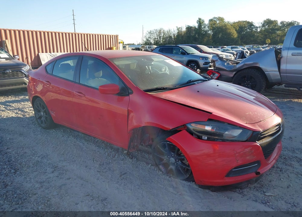2016 DODGE DART SE VIN: 1C3CDFAA1GD767388
