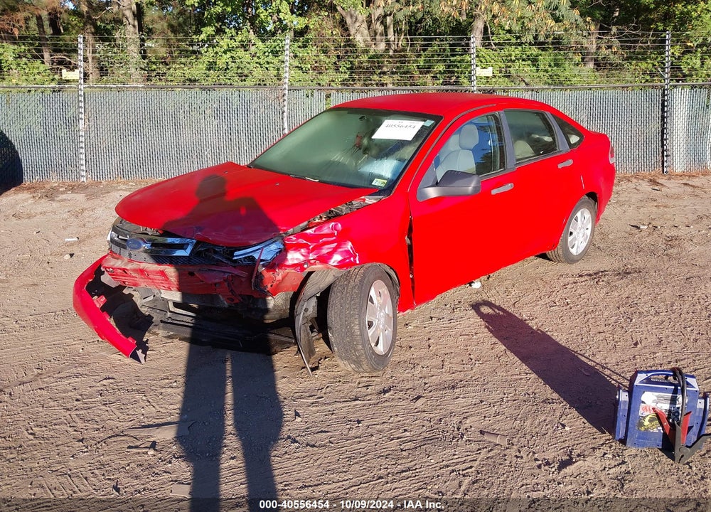 2008 FORD FOCUS S VIN: 1FAHP34N68W210722