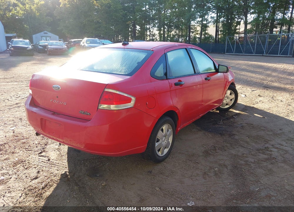 2008 FORD FOCUS S VIN: 1FAHP34N68W210722
