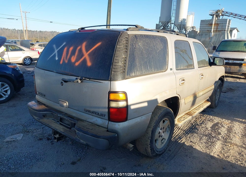 2005 CHEVROLET TAHOE LT VIN: 1GNEK13TX5R194414