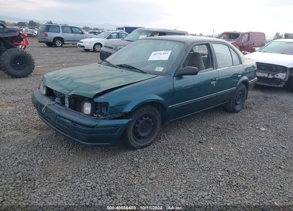 1996 TOYOTA TERCEL DX VIN: JT2BC52L7T7040911