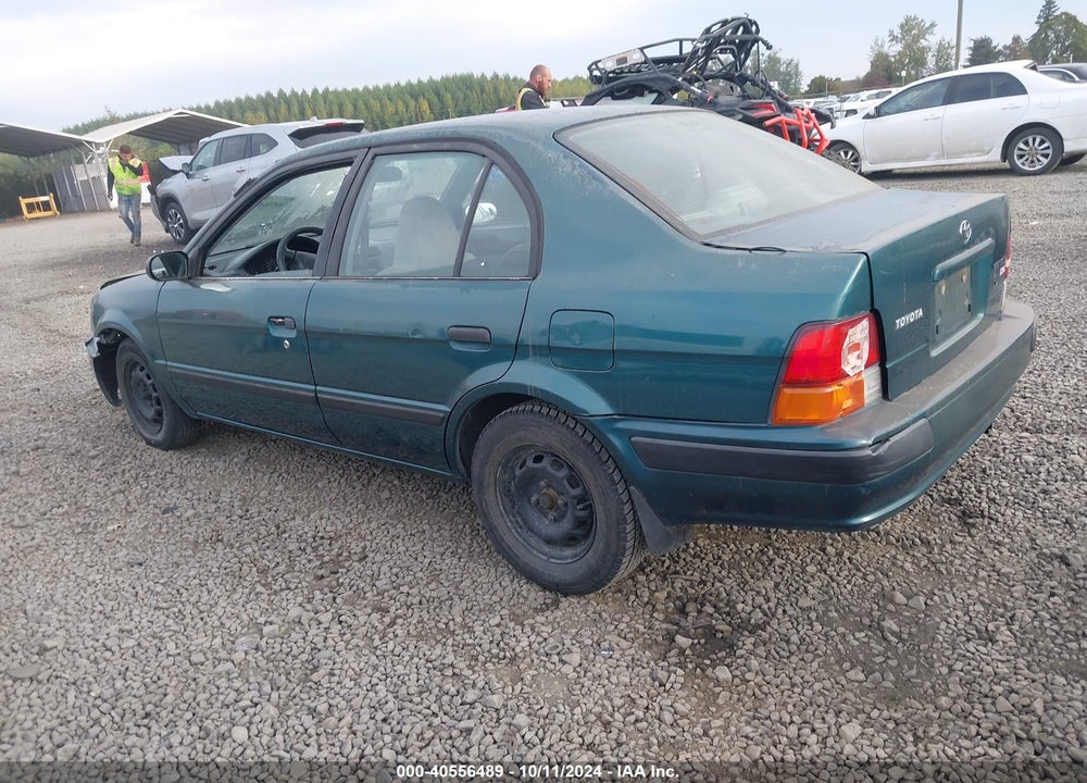 1996 TOYOTA TERCEL DX VIN: JT2BC52L7T7040911