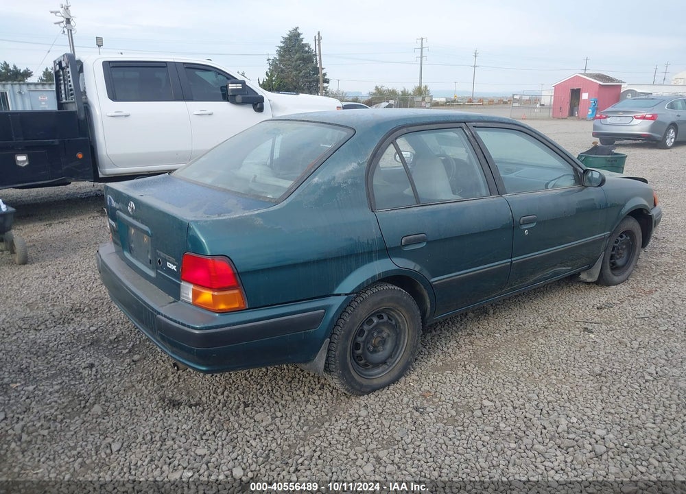 1996 TOYOTA TERCEL DX VIN: JT2BC52L7T7040911