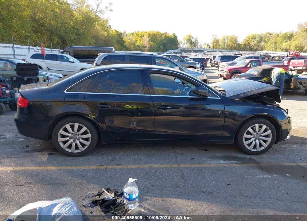 2012 AUDI A4 2.0T PREMIUM VIN: WAUBFAFL0CN011051