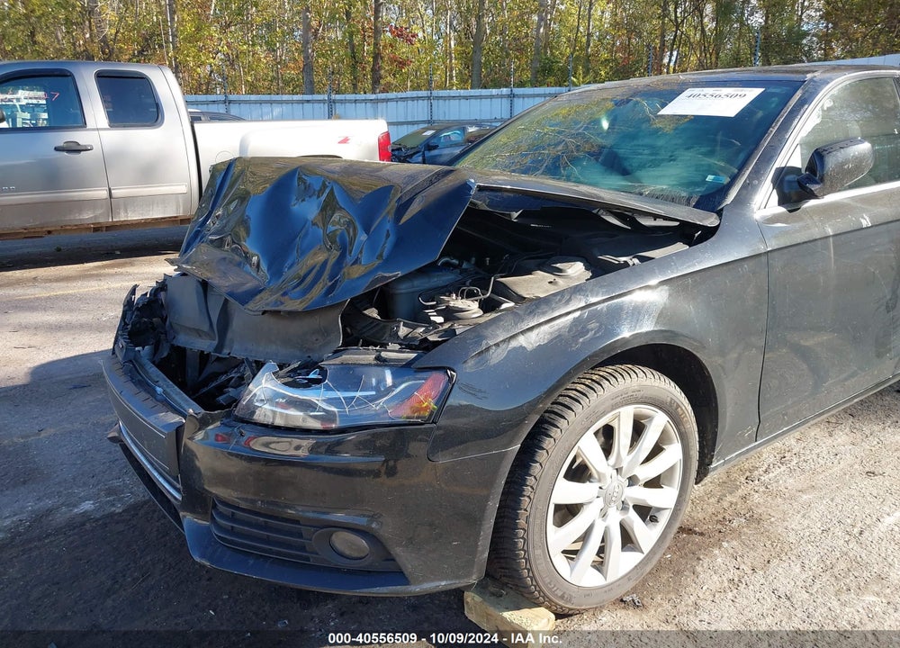 2012 AUDI A4 2.0T PREMIUM VIN: WAUBFAFL0CN011051
