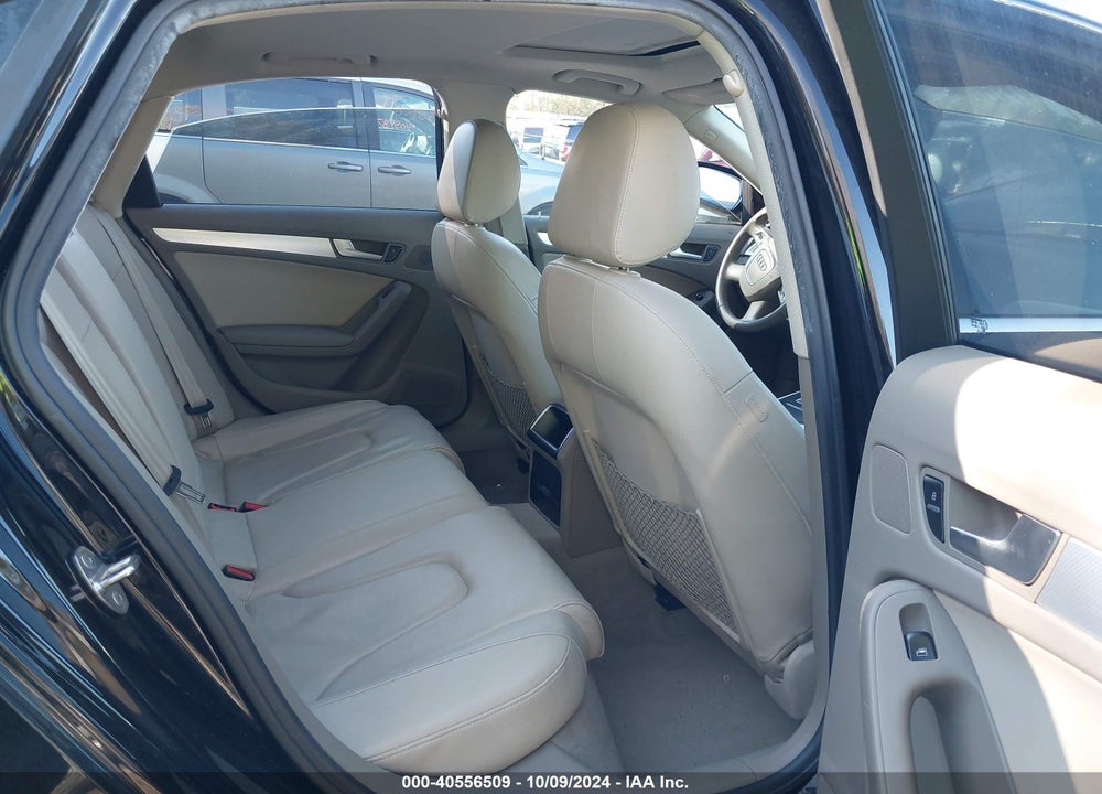 2012 AUDI A4 2.0T PREMIUM VIN: WAUBFAFL0CN011051