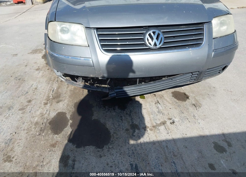 2003 VOLKSWAGEN PASSAT GLX VIN: WVWRH63B13P454964