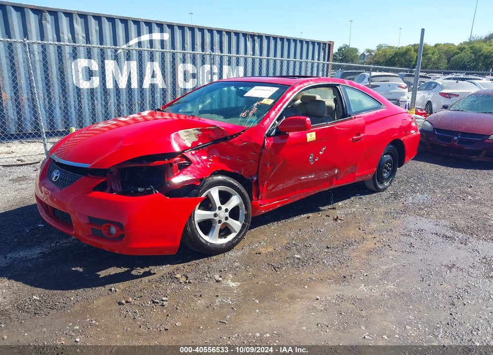 2007 TOYOTA CAMRY SOLARA SLE V6 VIN: 4T1CA30P77U107683