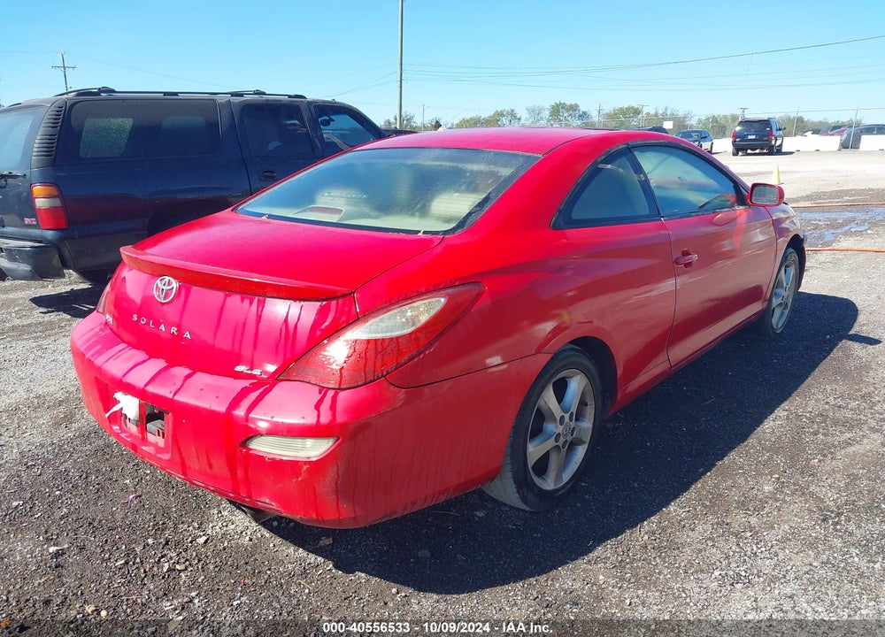 2007 TOYOTA CAMRY SOLARA SLE V6 VIN: 4T1CA30P77U107683