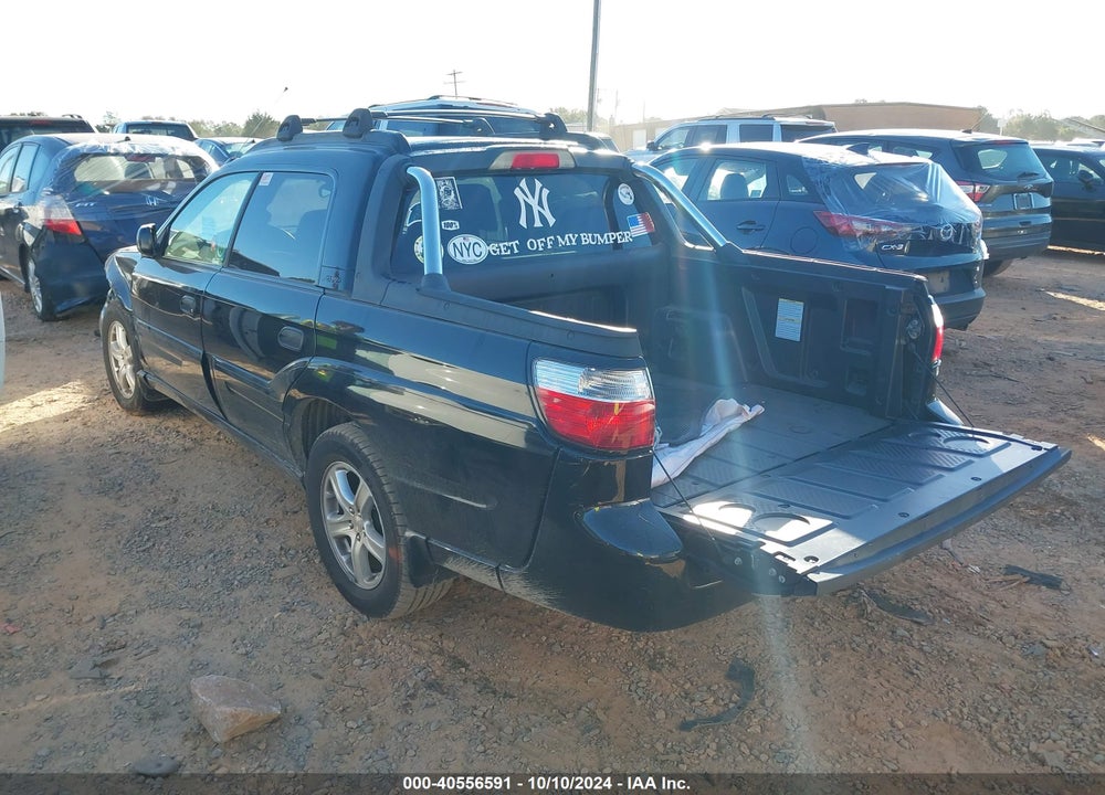 2006 SUBARU BAJA SPORT VIN: 4S4BT62C167100114
