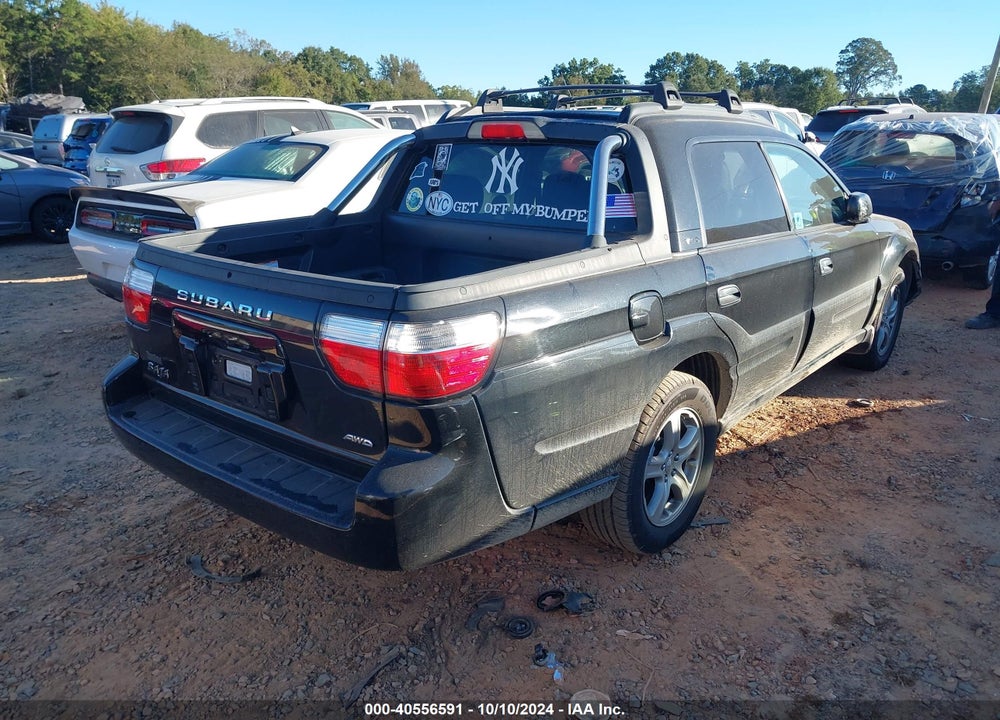 2006 SUBARU BAJA SPORT VIN: 4S4BT62C167100114