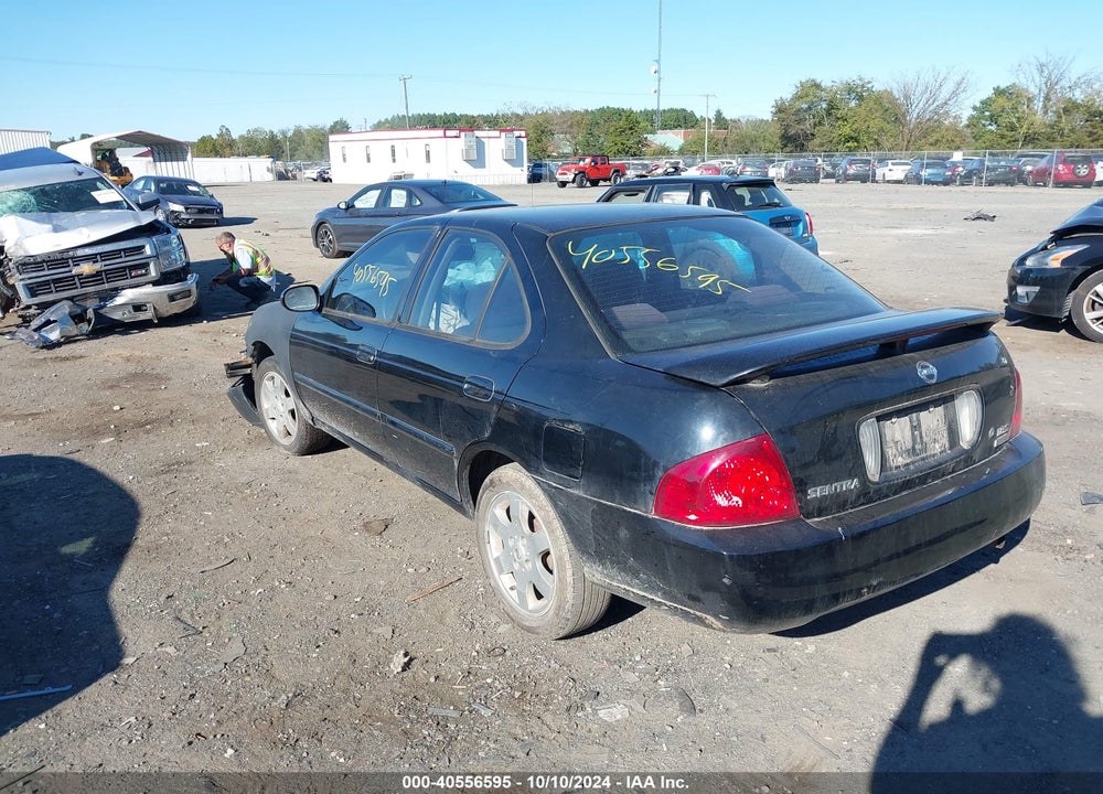 2006 NISSAN SENTRA 1.8S VIN: 3N1CB51D56L576512
