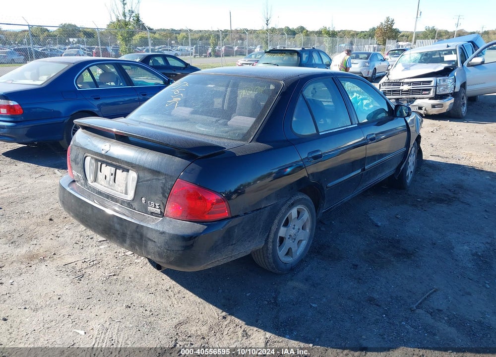 2006 NISSAN SENTRA 1.8S VIN: 3N1CB51D56L576512