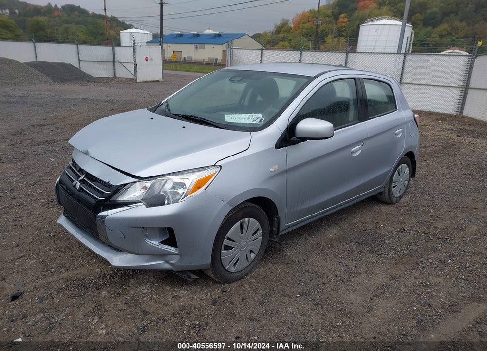 2022 MITSUBISHI MIRAGE ES VIN: ML32AUHJ7NH001135