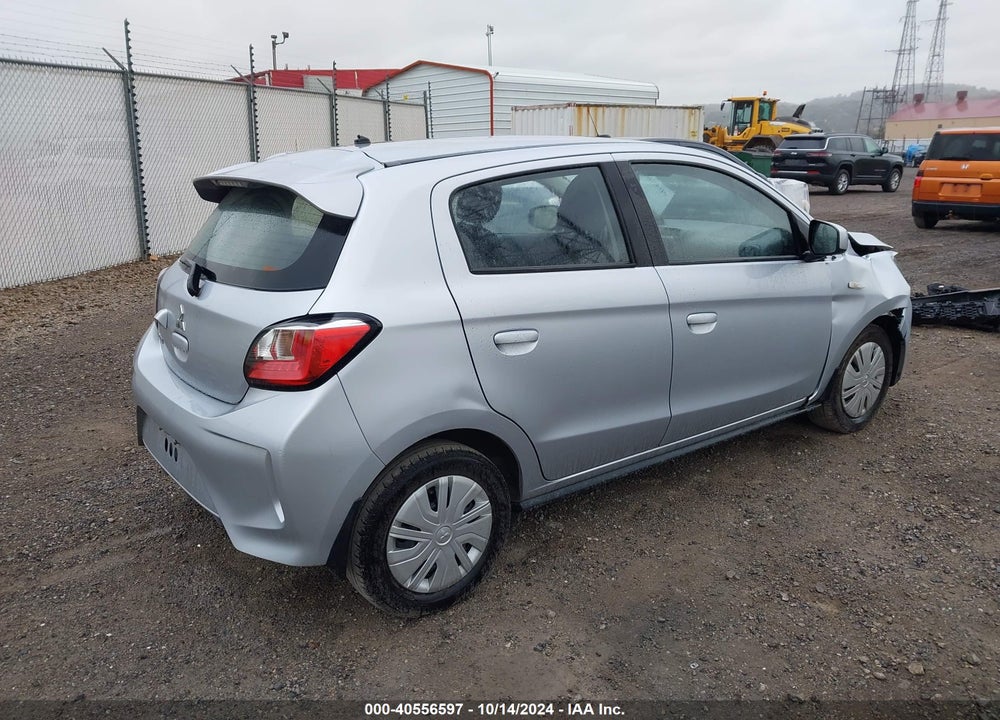 2022 MITSUBISHI MIRAGE ES VIN: ML32AUHJ7NH001135