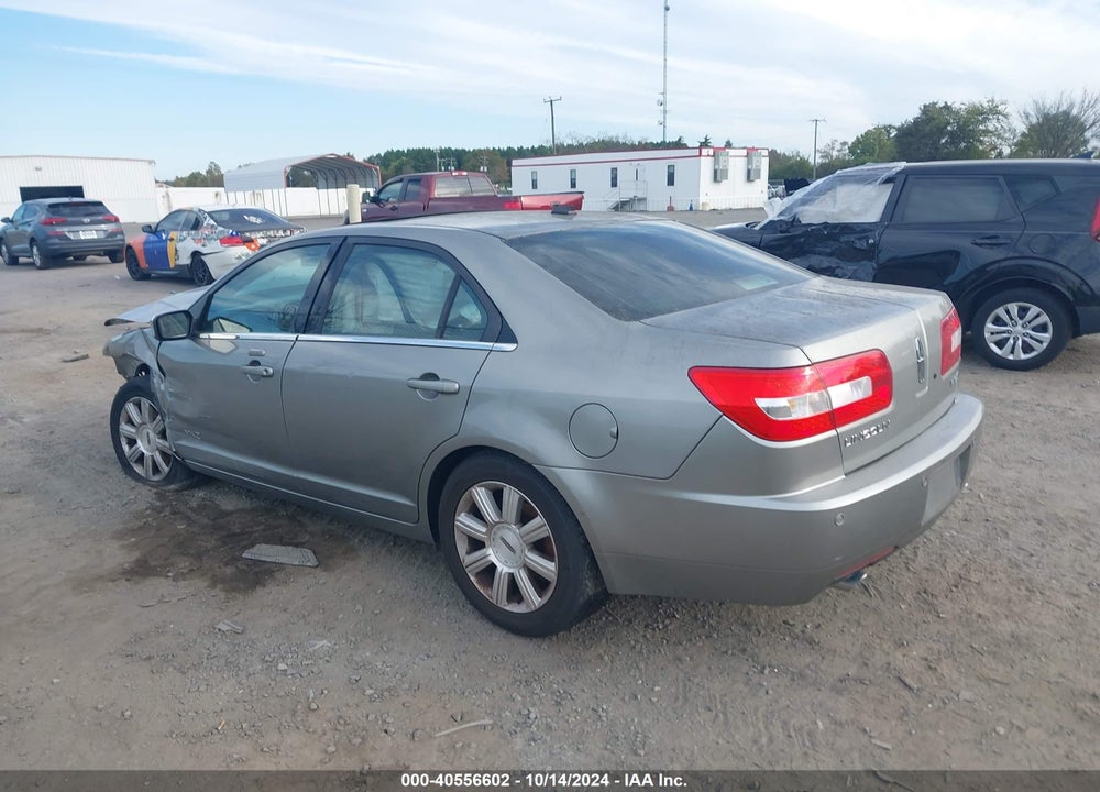 2008 LINCOLN MKZ VIN: 3LNHM26T28R646278