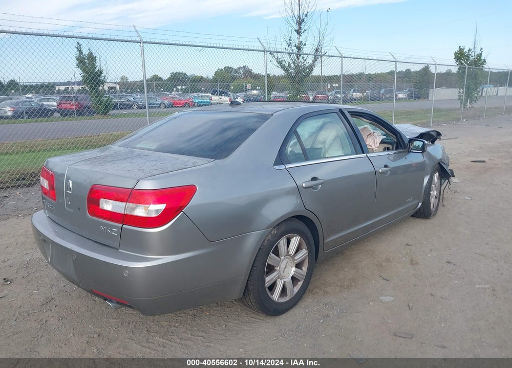 2008 LINCOLN MKZ VIN: 3LNHM26T28R646278