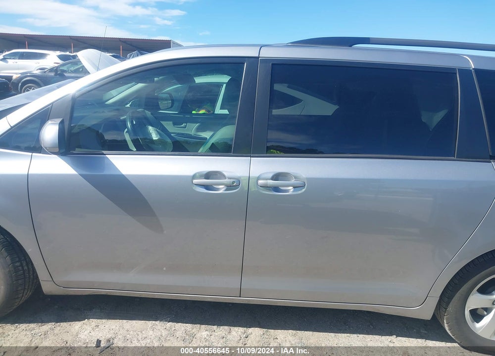 2013 TOYOTA SIENNA LE V6 8 PASSENGER VIN: 5TDKK3DCXDS316842