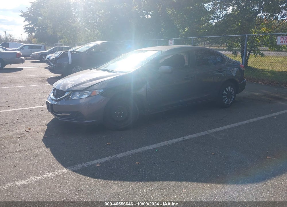 2015 HONDA CIVIC LX VIN: 19XFB2F50FE213324