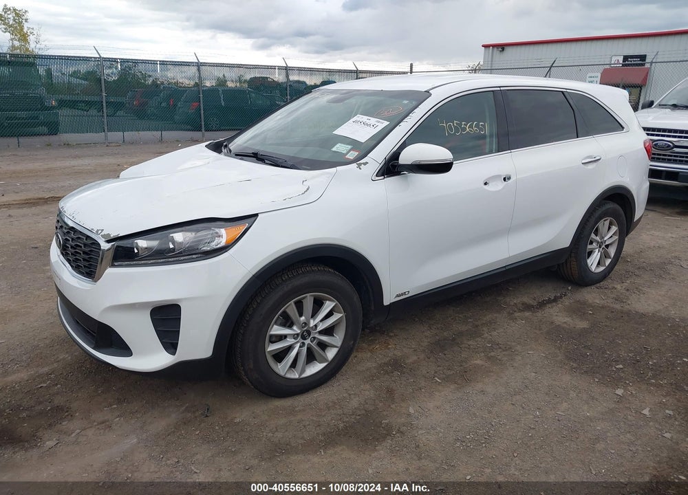 2019 KIA SORENTO 3.3L LX VIN: 5XYPGDA58KG441979