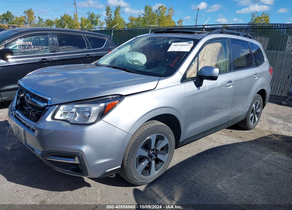 2018 SUBARU FORESTER 2.5I PREMIUM VIN: JF2SJAGC1JH565471