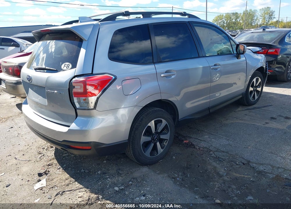 2018 SUBARU FORESTER 2.5I PREMIUM VIN: JF2SJAGC1JH565471