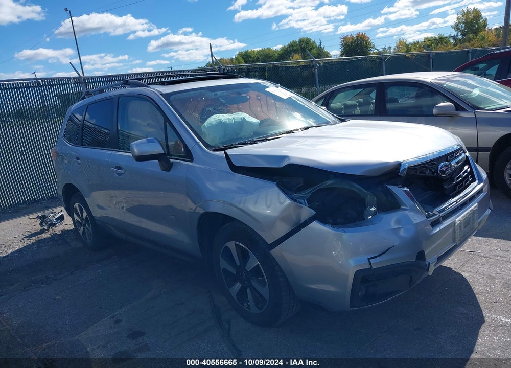 2018 SUBARU FORESTER 2.5I PREMIUM VIN: JF2SJAGC1JH565471