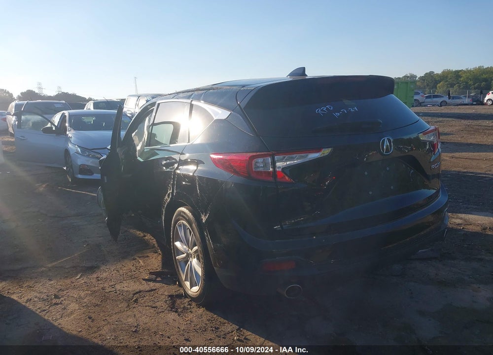 2021 ACURA RDX STANDARD VIN: 5J8TC1H3XML009528